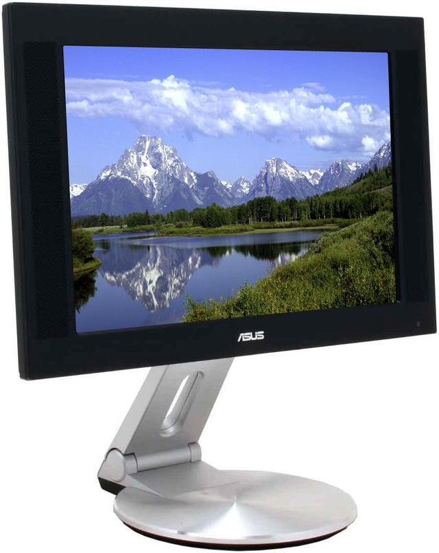Alt view image 4 of 13 - ASUS PW191 Black-Silver 19" 8ms  DVI Widescreen Glossy Anti Glare LCD Monitor with Pivot and Swivel Adjustments 330 cd/m2 600:1 Built in Speakers