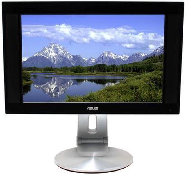 Alt view image 3 of 13 - ASUS PW191 Black-Silver 19" 8ms  DVI Widescreen Glossy Anti Glare LCD Monitor with Pivot and Swivel Adjustments 330 cd/m2 600:1 Built in Speakers