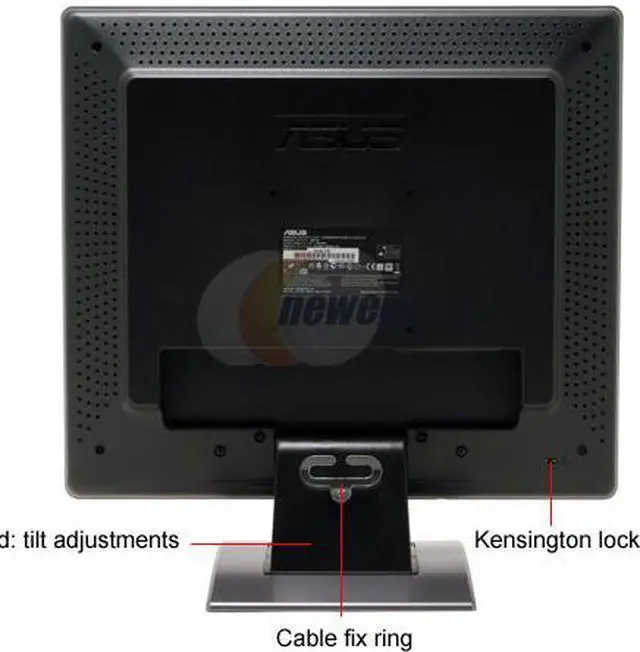 Alt view image 7 of 10 - ASUS 19" TFT LCD SXGA LCD Monitor 8 ms D-Sub MM19SE