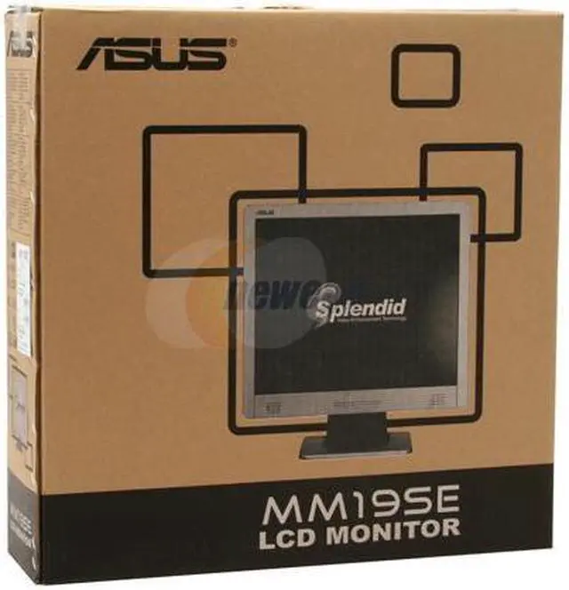 Alt view image 10 of 10 - ASUS 19" TFT LCD SXGA LCD Monitor 8 ms D-Sub MM19SE