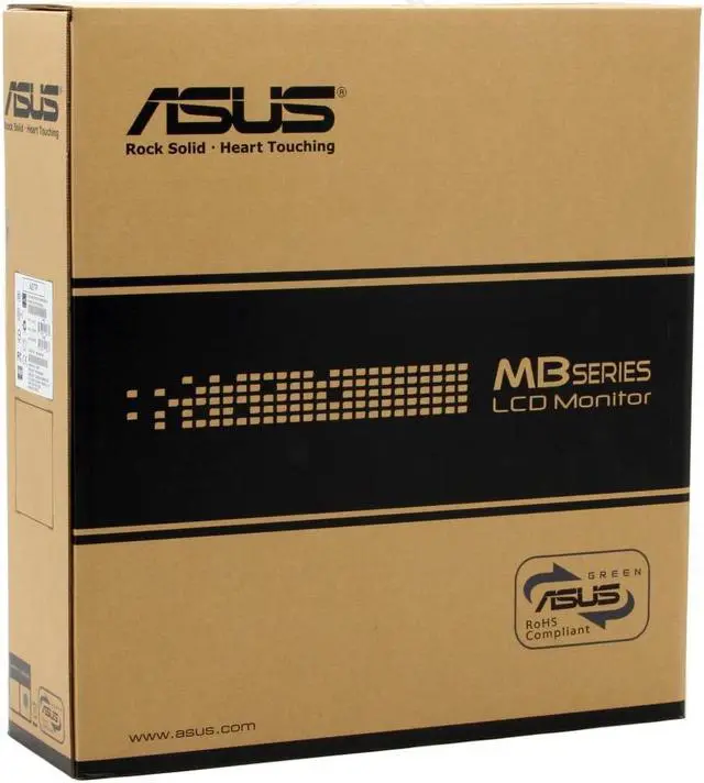Alt view image 10 of 10 - ASUS 19" TFT LCD SXGA LCD Monitor 5 ms D-Sub MB19SE