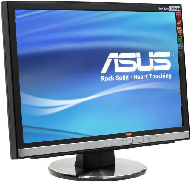Alt view image 3 of 12 - ASUS 20" WSXGA+ LCD Monitor 2ms (GTG) D-Sub, DVI-D MW201U