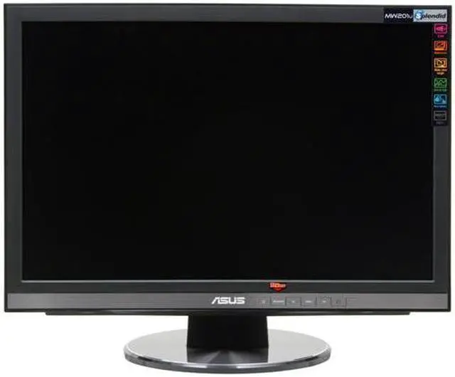 Alt view image 2 of 12 - ASUS 20" WSXGA+ LCD Monitor 2ms (GTG) D-Sub, DVI-D MW201U