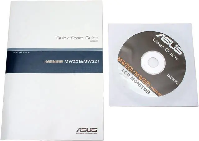 Alt view image 11 of 12 - ASUS 20" WSXGA+ LCD Monitor 2ms (GTG) D-Sub, DVI-D MW201U
