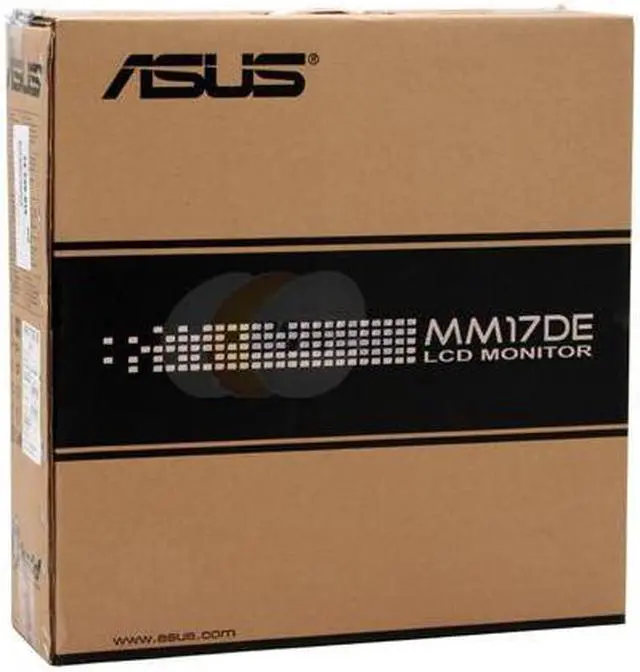 Alt view image 10 of 10 - ASUS 17" TFT LCD SXGA LCD Monitor 8 ms D-Sub MM17DE-B