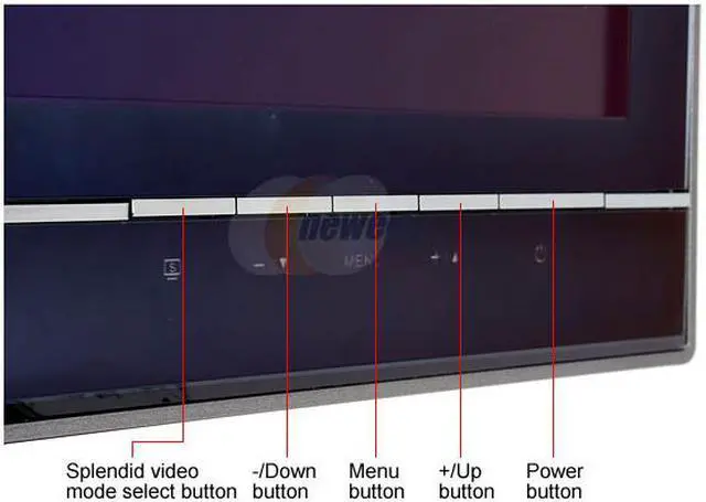 Alt view image 4 of 11 - ASUS LS201 Black 20" 5ms DVI LCD Monitor with 9H Hardness Coating 300 cd/m2 2000:1