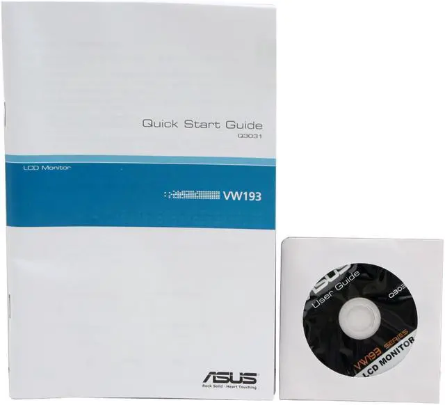 Alt view image 11 of 12 - ASUS 19" WXGA+ LCD Monitor 5 ms D-Sub, DVI-D VW193T