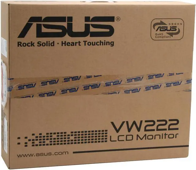Alt view image 12 of 12 - ASUS 22" WSXGA+ LCD Monitor with HDCP support 2ms(GTG) D-Sub, DVI-D VW222U