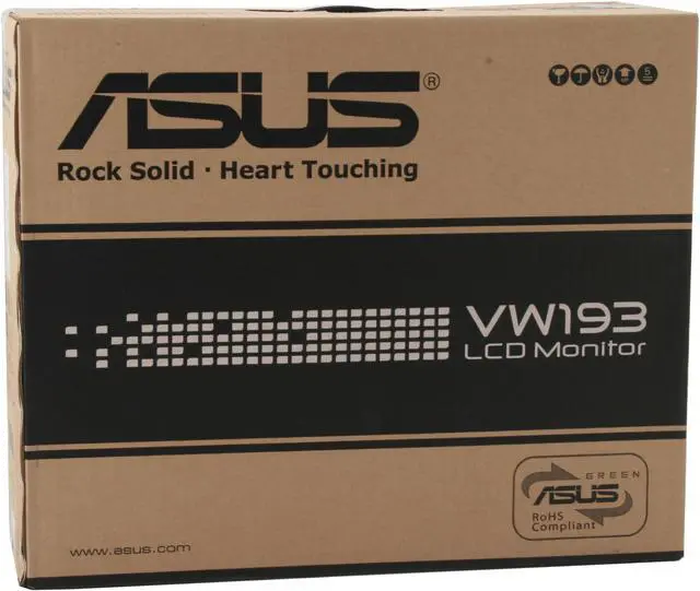 Alt view image 12 of 12 - ASUS 19" WXGA+ LCD Monitor 5 ms D-Sub VW193D