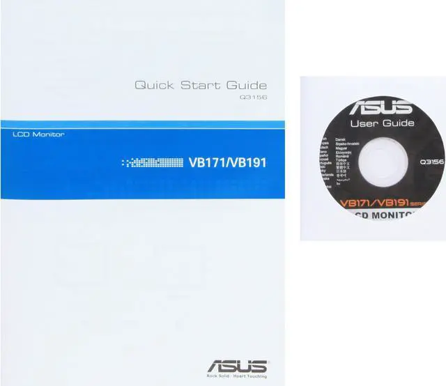 Alt view image 11 of 12 - ASUS 17" SXGA LCD Monitor 5 ms D-Sub VB171D