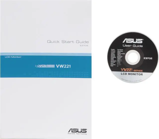 Alt view image 12 of 13 - ASUS 21.6" WSXGA+ LCD Monitor 5 ms D-Sub VW221S