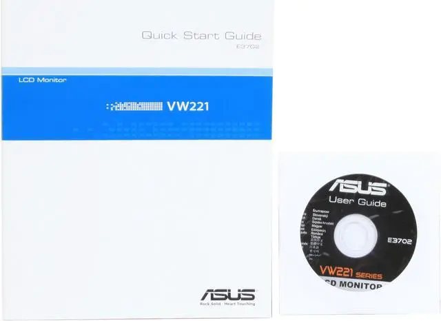 Alt view image 12 of 13 - ASUS 21.6" WSXGA+ LCD Monitor 5 ms D-Sub VW221D