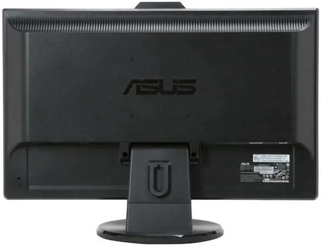 Alt view image 7 of 14 - ASUS VK246H Black 24" HDMI Widescreen LCD Monitor 300 cd/m2 DC 1000:1 (ASCR 20000:1 ) Built-in Speakers  w/ 1.3m Pixel Webcam