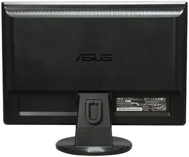 Alt view image 6 of 13 - ASUS VW224U Black 22" Widescreen LCD Monitor w/ HDCP Support 300 cd/m2 1000:1 (ASCR 5000:1) Built in Speakers
