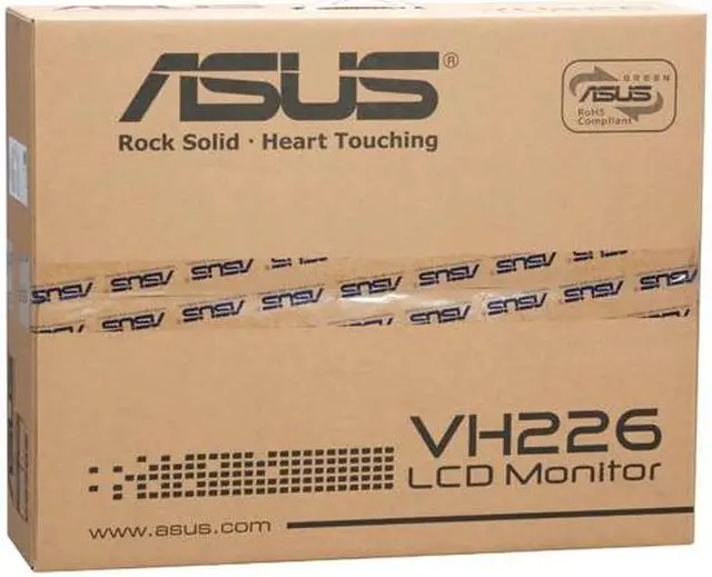 Alt view image 13 of 13 - ASUS VH226H Black 21.5" HDMI Widescreen 16:9 Full HD 1080P LCD Monitor 300 cd/m2 ASCR 12000:1 (1000:1) Built in Speakers