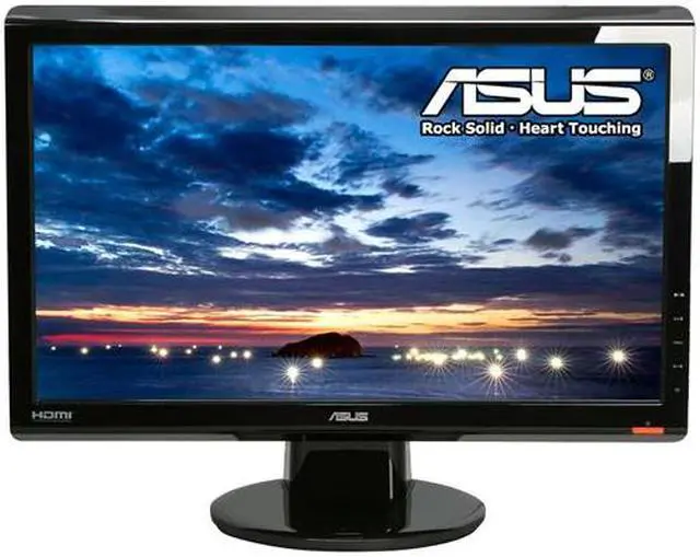Alt view image 2 of 13 - ASUS VH226H Black 21.5" HDMI Widescreen 16:9 Full HD 1080P LCD Monitor 300 cd/m2 ASCR 12000:1 (1000:1) Built in Speakers
