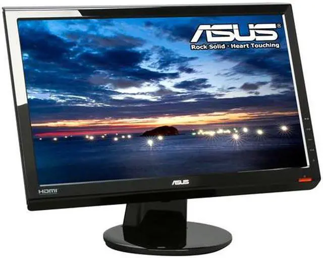 Alt view image 3 of 13 - ASUS VH226H Black 21.5" HDMI Widescreen 16:9 Full HD 1080P LCD Monitor 300 cd/m2 ASCR 12000:1 (1000:1) Built in Speakers