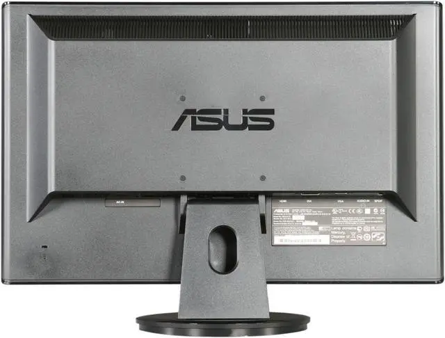 Alt view image 5 of 8 - ASUS VH242H Black 23.6" 5ms HDMI Full 1080P Widescreen LCD Monitor 300 cd/m2 ASCR 20000:1 (1000:1) W/Speakers