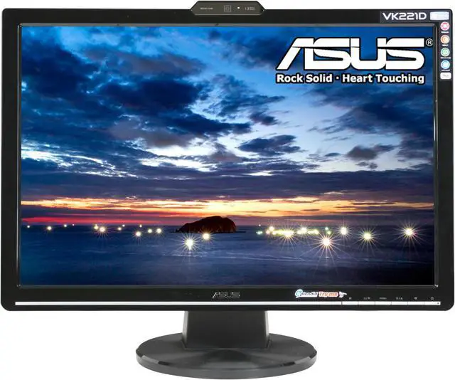 Alt view image 2 of 13 - ASUS 21.6" WSXGA+ LCD Monitor 5 ms D-Sub VK221D