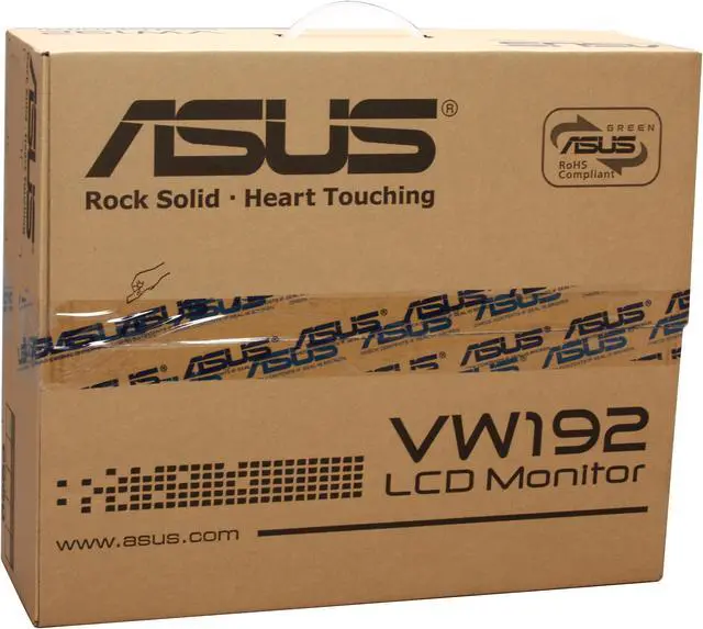 Alt view image 13 of 13 - ASUS 19" WSXGA+ LCD Monitor 5 ms D-Sub, DVI-D VW192T+
