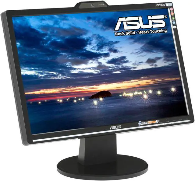 Alt view image 3 of 8 - ASUS 19" WXGA+ LCD Monitor 5 ms D-Sub VK193D