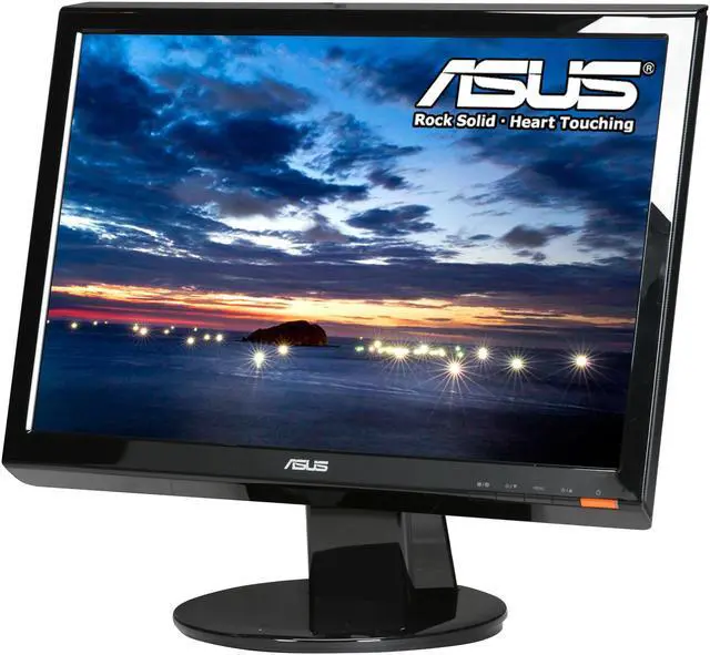 Main image of ASUS 19" WXGA+ LCD Monitor w/HDCP 5 ms D-Sub, DVI-D VH196T