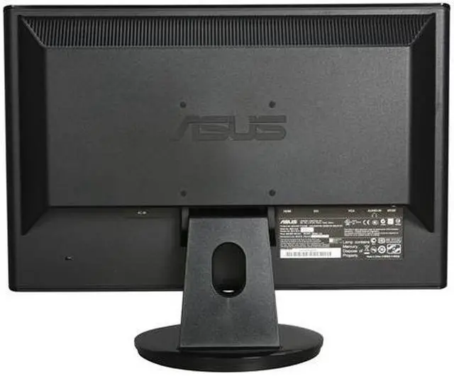 Alt view image 5 of 8 - ASUS VH222H-P Black 21.5" 5ms HDMI Widescreen Full HD 1080P LCD Monitor 300 cd/m2 ASCR 20000 :1 Built in Speakers