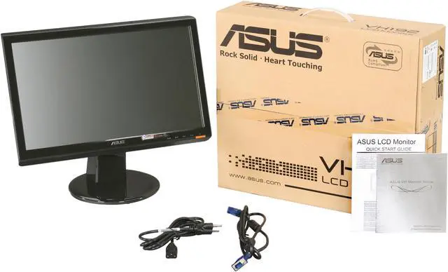 Alt view image 8 of 8 - ASUS 18.5" TFT LCD LCD Monitor 5 ms D-Sub VH192D
