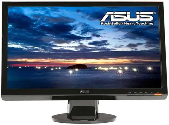 Alt view image 2 of 8 - ASUS 23" Full HD 1080p LCD Monitor 5 ms D-Sub, DVI-D VH235T-P
