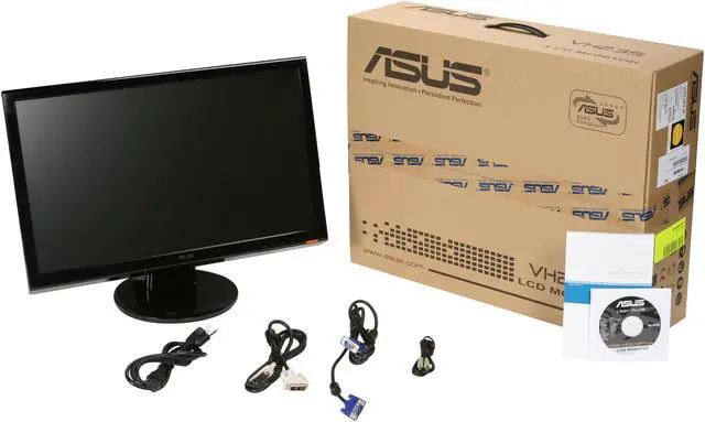 Alt view image 8 of 8 - ASUS 23" Full HD 1080p LCD Monitor 5 ms D-Sub, DVI-D VH235T-P