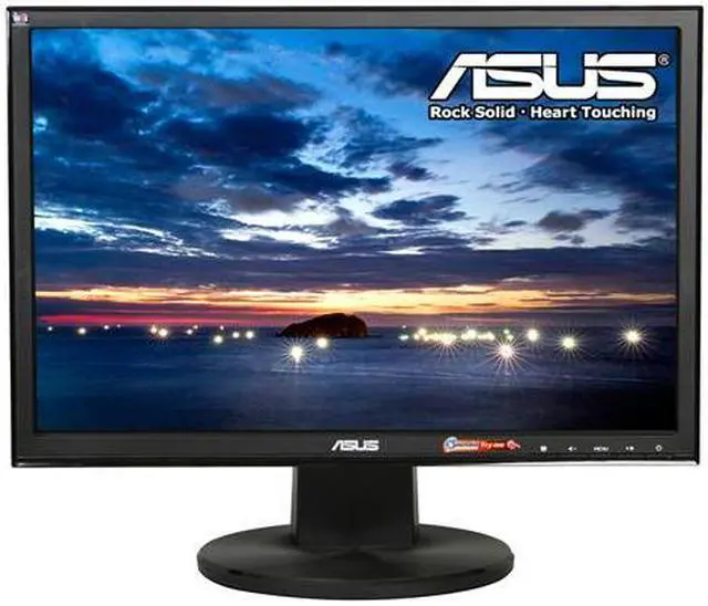 Alt view image 2 of 8 - ASUS VW193DR Black 19"  Widescreen LCD Monitor 300 cd/m2 50000 :1 (ASCR)