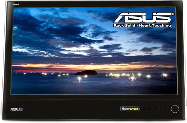 Alt view image 2 of 7 - ASUS MS236H Glossy Black / White 23" Ring stand and Ergo-fit technology Widescreen LCD Monitor  w/HDMI 250 cd/m2 ASCR 50000:1