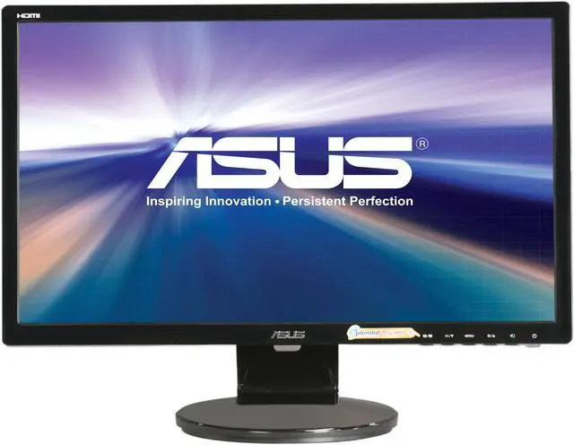 Alt view image 2 of 9 - ASUS VE228H 22" (Diagonal 21.5") Full HD 1920 x 1080 DVI-D VGA HDMI Built-in Speakers SPLENDID Video Preset Mode Asus Eye Care with Ultra Low-Blue Light & Flicker-Free LED Backlight LCD Monitor