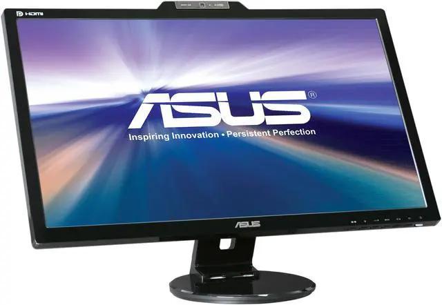 Alt view image 3 of 8 - Asus VK278Q Black 27" 1920x1080 Full HD HDMI LED BackLight LCD Monitor w/Webcam 300 cd/m2 10,000,000 :1 (ASCR)
