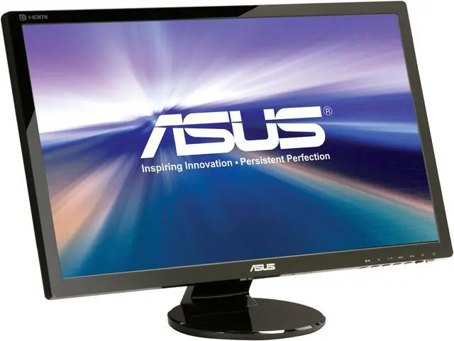 Alt view image 3 of 8 - ASUS VE278Q 27" Full HD 1920 x 1080 HDMI VGA DisplayPort DVI-D Built-in Speakers HDMI LED Backlight LCD Monitor
