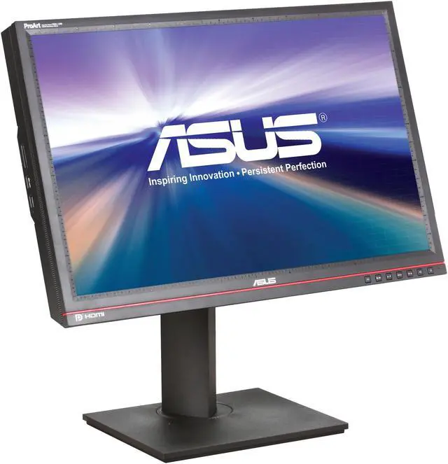 Alt view image 3 of 10 - ASUS ProArt Series PA246Q Black 24.1" 6ms P-IPS Height/Swivel/Pivot Adjustable LCD Monitor w/2 USB hub, Card Reader & Display port 400cd/m2 50000:1 DCR