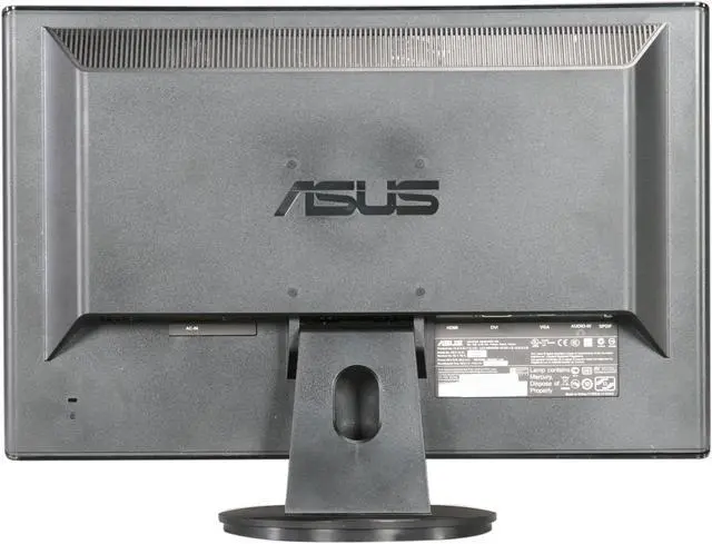 Alt view image 5 of 8 - ASUS 23.6" TN LCD Monitor 5 ms D-Sub, DVI-D, SPDIF out VH242H