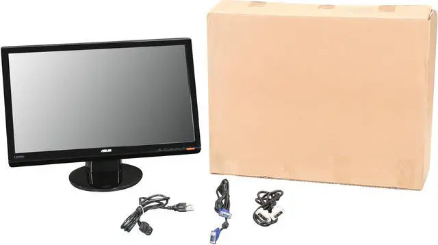 Alt view image 8 of 8 - ASUS 23.6" TN LCD Monitor 5 ms D-Sub, DVI-D, SPDIF out VH242H