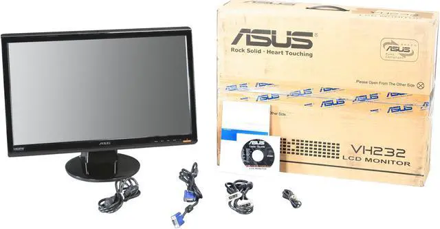 Alt view image 8 of 8 - ASUS 23" Full HD 1080p LCD Monitor 5 ms D-Sub, DVI, HDMI VH232H