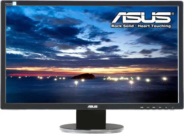 Alt view image 2 of 8 - ASUS VE248H Black 24" HDMI LED Backlight Widescreen LCD Monitor 250 cd/m2 ASCR 10,000,000 :1 W/ Speakers