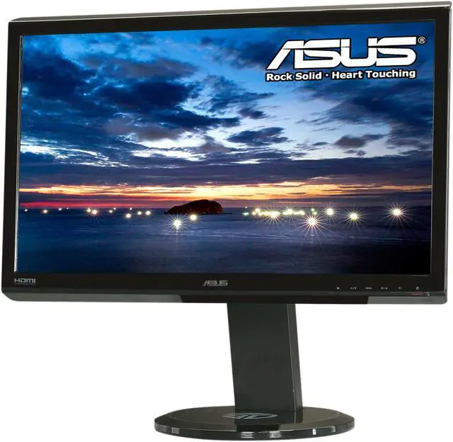 Main image of ASUS  VG236HE Black 23" Widescreen 120Hz 3D Full HD LCD Monitor 1920 x 1080 2ms HDMI 400 cd/m2 100,000:1 Height, Swivel & Tilt Adjustable