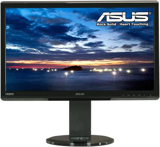 Alt view image 2 of 9 - ASUS  VG236HE Black 23" Widescreen 120Hz 3D Full HD LCD Monitor 1920 x 1080 2ms HDMI 400 cd/m2 100,000:1 Height, Swivel & Tilt Adjustable