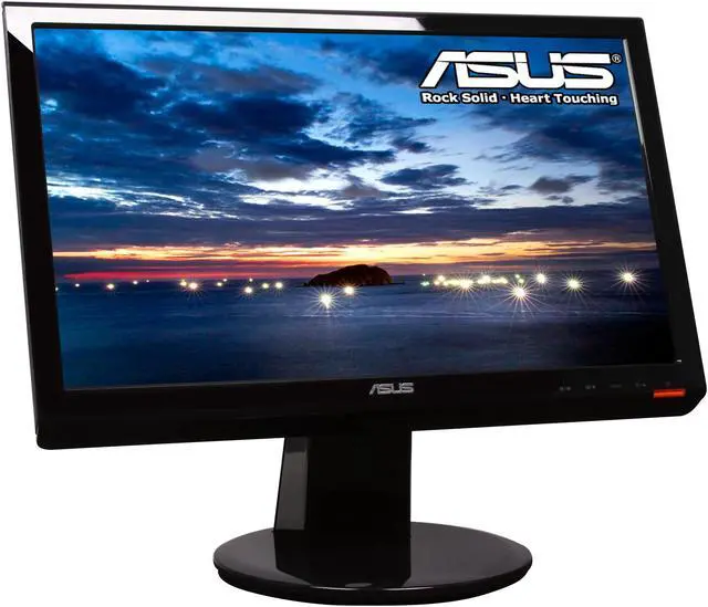 Alt view image 3 of 8 - ASUS VH Series VH197D-B Black 18.5" 5ms  Widescreen LED Monitor 250 cd/m2 ASCR 10,000,000 :1, B Grade, Light Scratches On the Screen and / or Bezel