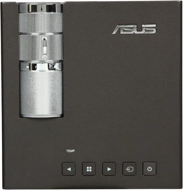 Alt view image 7 of 9 - ASUS P1 Ultra-light HD Portable 200 ANSI Lumens short throw LED projector w/ Auto Keystone Correction