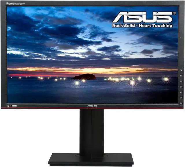 Alt view image 2 of 10 - ASUS 23" LCD Monitor 6ms (Gray to Gray) HDMI, DisplayPort, D-Sub, DVI-D, USB PA Series PA238Q