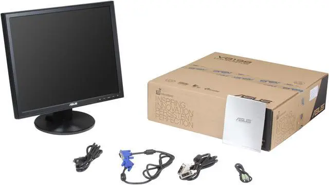 Alt view image 8 of 8 - ASUS 19" LCD Monitor 5ms (GTG) D-Sub, DVI VB Series VB198T-P