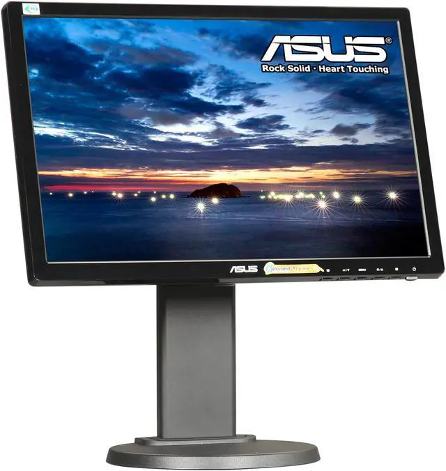 Alt view image 3 of 9 - ASUS VE198TL Black 19" 5ms Widescreen LED Backlight LCD Monitor 250 cd/m2 10,000,000:1 Built-in Speakers, Height  Adjustable