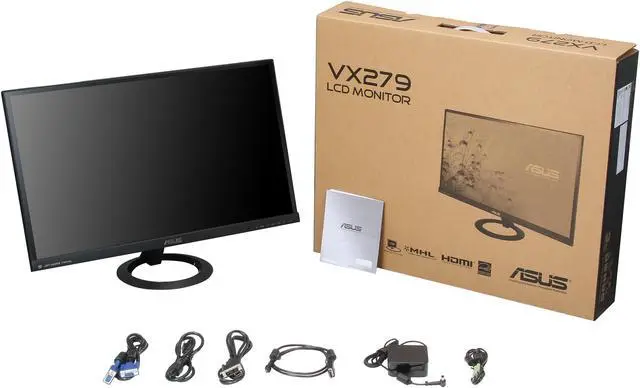 Alt view image 7 of 7 - ASUS 27" AH-IPS LCD Monitor AH-IPS 5ms (GTG) D-Sub, HDMI, Displayport VX279Q