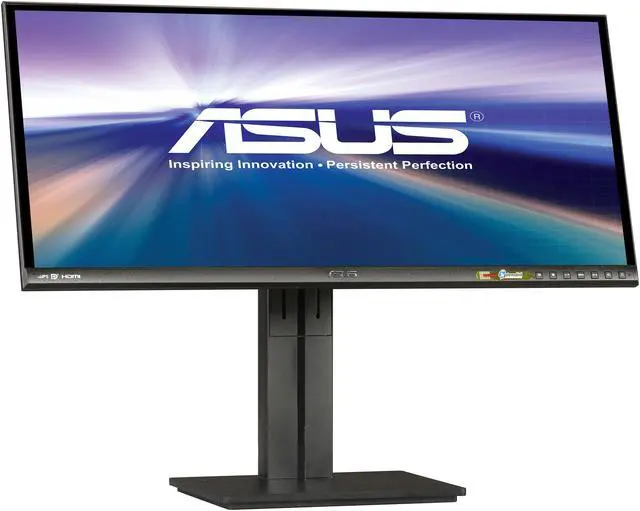 Alt view image 3 of 10 - ASUS PB298Q 29" 5ms (GTG) HDMI Widescreen LED Backlight Panoramic LCD Monitor AH-IPS 300 cd/m2 80,000,000:1 Built-in Speakers, Height & Pivot Adjustable