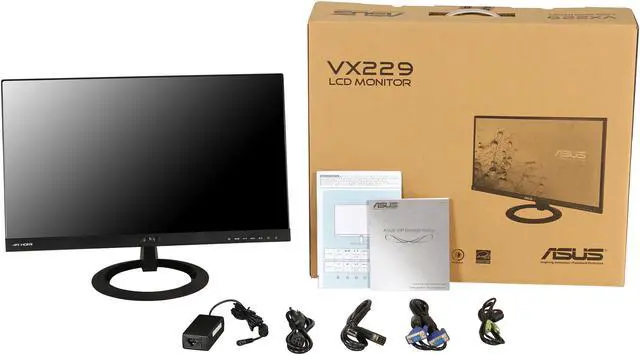 Alt view image 7 of 7 - ASUS 21.5" AH-IPS FHD LCD Monitor AH-IPS 5ms (GTG) D-Sub, HDMI VX229H